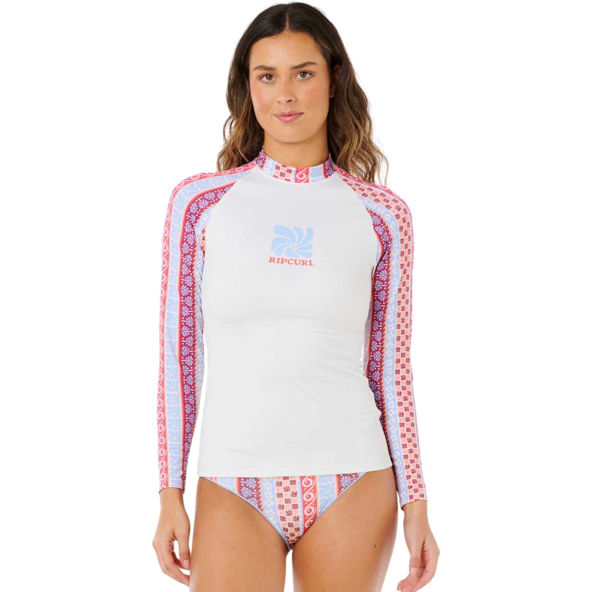 2026 Rip Curl Da Donna Coastal Instinct UPF Long Sleeve Rest Vest 1A2WRV - Multico